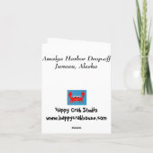 De Haven van Amalga van de Kaarten van de Boot van (Achterkant)