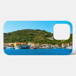 De haven van Antipaxos iPhone 13 Pro Hoesje