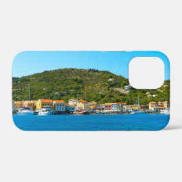 De haven van Antipaxos iPhone 12 Mini Hoesje
