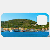 De haven van Antipaxos Case-Mate iPhone Case (Achterkant (horizontaal))