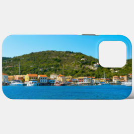 De haven van Antipaxos iPhone 13 Pro Max Hoesje