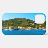 De haven van Antipaxos Case-Mate iPhone Case (Achterkant (horizontaal))