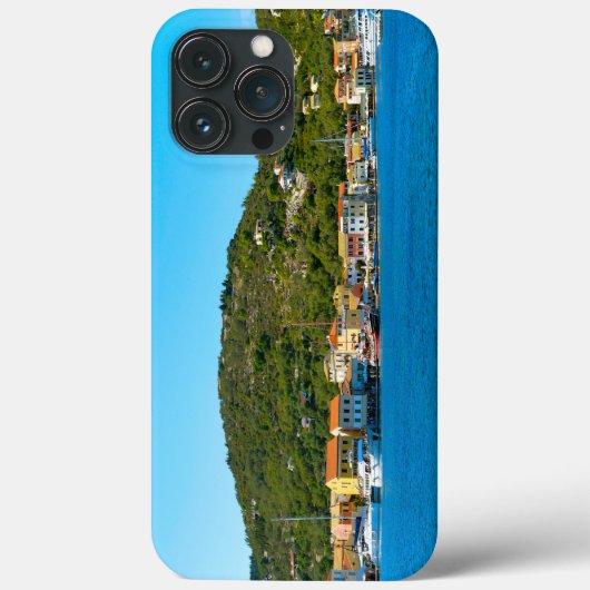 De haven van Antipaxos Case-Mate iPhone Case (Achterkant)