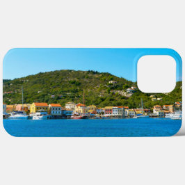 De haven van Antipaxos iPhone 13 Pro Max Hoesje