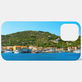De haven van Antipaxos iPhone 12 Pro Max Hoesje
