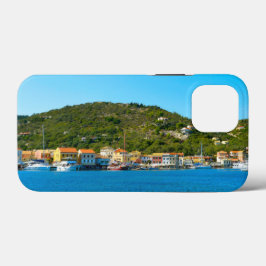 De haven van Antipaxos iPhone 13 Mini Hoesje