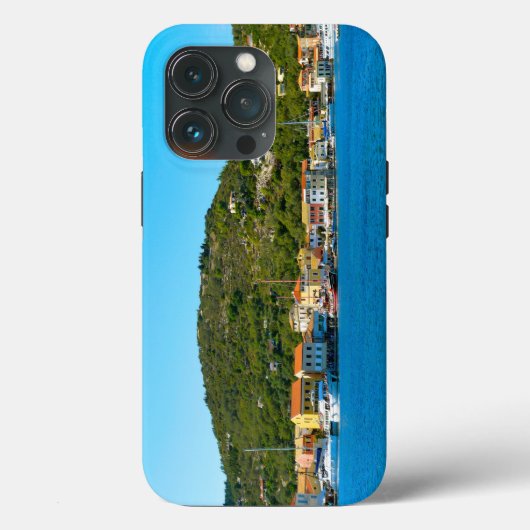 De haven van Antipaxos Case-Mate iPhone Case (Achterkant)