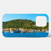 De haven van Antipaxos Case-Mate iPhone Case (Achterkant (horizontaal))
