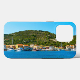 De haven van Antipaxos iPhone 13 Pro Hoesje