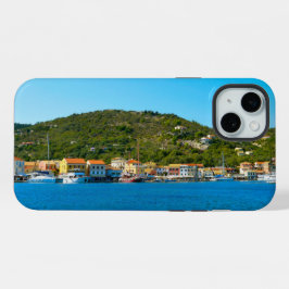 De haven van Antipaxos iPhone 15 Plus Case