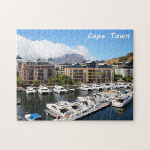 De Haven van Cape Town en de Berg van de Lijst Legpuzzel