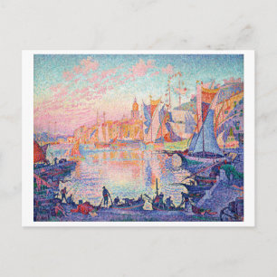 De haven van Saint-Tropez, Signac Briefkaart
