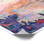 De haven van Saint-Tropez, Signac Poster (Hoek)