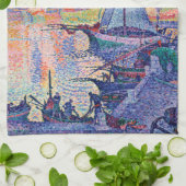 De haven van Saint-Tropez, Signac Theedoek (Gevouwen)