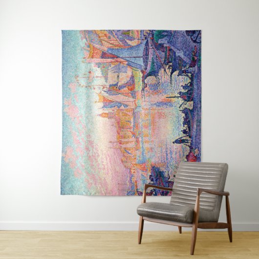 De haven van Saint-Tropez, Signac Wandkleed (In situ)