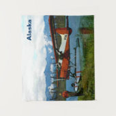 De Havilland Beaver Floatplane - Alaska Wandkleed (Voorkant)