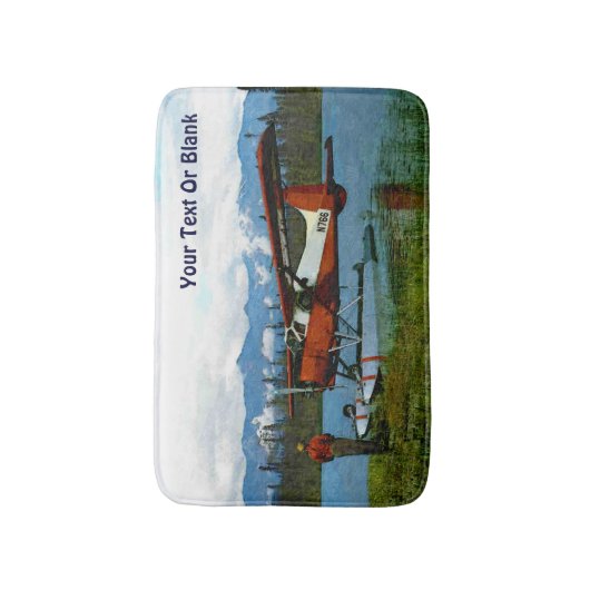 De Havilland Beaver Floatplane Badmat (Voorkant Verticaal)