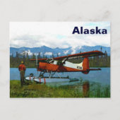 De Havilland Beaver Floatplane Briefkaart (Voorkant)