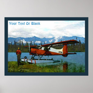 De Havilland Beaver Floatplane Poster