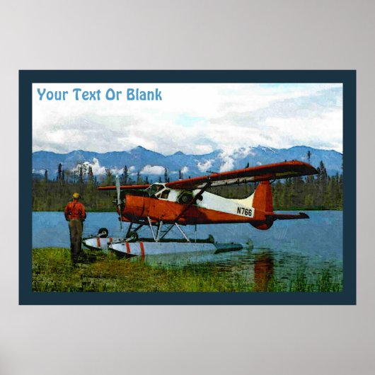 De Havilland Beaver Floatplane Poster (Voorkant)