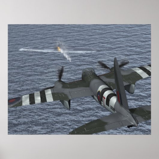 De Havilland Mosquito Print (Voorkant)