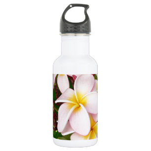 De Hawaiiaanse Frangipani Bloesems van Aloha Waterfles