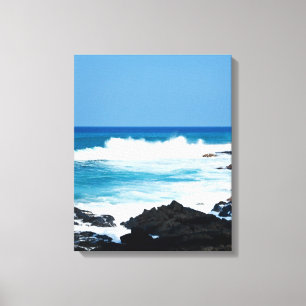 De Hawaiiaanse Golven van Hawaï van de Lijn van d Canvas Afdruk