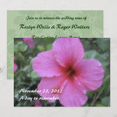 De Hawaiiaanse Tropische Uitnodigingen van de (Voorkant / Achterkant)