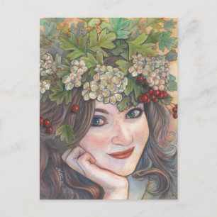 De Hawthorn Queen. Briefkaart