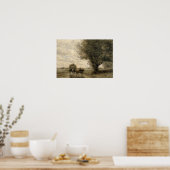 De Haycart, c. 1860 Poster (Keuken)