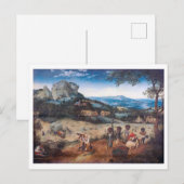 De Haymaking, Pieter Bruegel Briefkaart (Voorkant / Achterkant)
