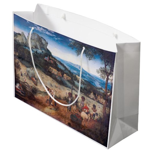 De Haymaking, Pieter Bruegel Groot Cadeauzakje (Achterkant Gekanteld)