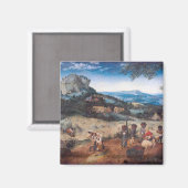 De Haymaking, Pieter Bruegel Magneet (Voorkant / Achterkant)