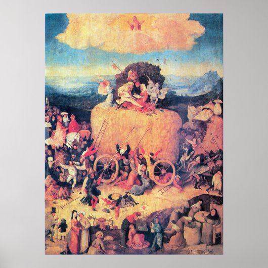 De Haywain Triptych Print (Voorkant)