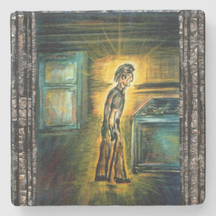 De Healer Stenen Onderzetter