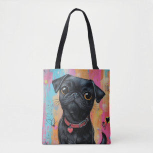 De Heart Stealer Sweetheart Pug Draagtas