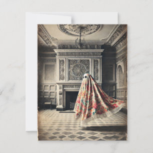 De Hearth & the Hollow – Gotische Victoriaanse Not Notitiekaartje
