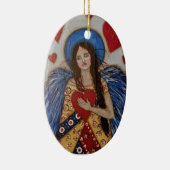 De Heartkeeper Keramisch Ornament (Rechts)