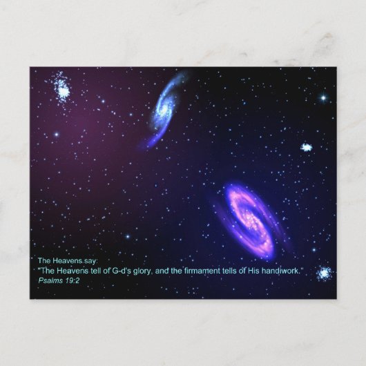 De Heavens Briefkaart (Voorkant)