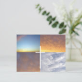 De Heavens herinneren ons eraan Briefkaart (Staand voorkant)