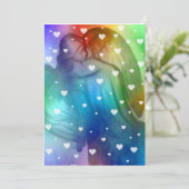 De Heavens regenen vandaag de dag. Kaart (Staand voorkant)