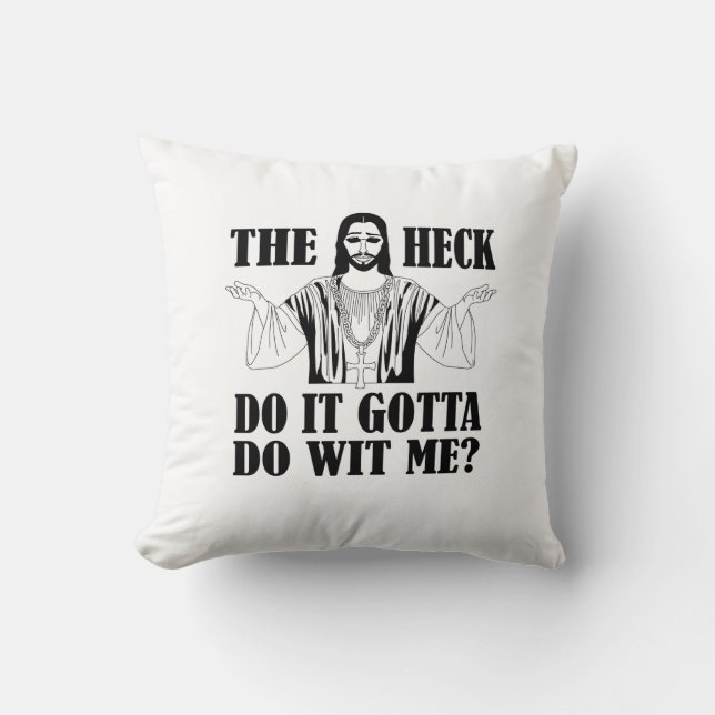 De Heck Jesus Pillow Kussen (Voorkant)