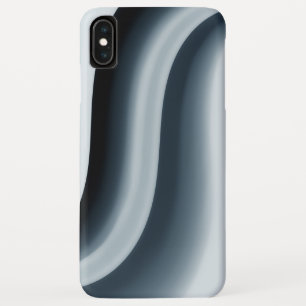 De hedendaagse Blauwe Curvy wordt gevormd iPhone XS Max Hoesje