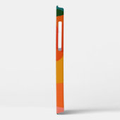 De hedendaagse levendige Abstracte Kunst Groen en  Case-Mate iPhone Case (Achterkant / Links)