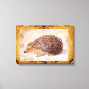 DE HEDGEHOG CANVAS AFDRUK