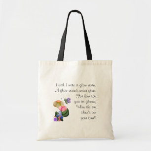 De heel kleine Slak & de Vlinder van het Uitzicht Tote Bag
