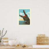 de heer Alligator Poster (Keuken)