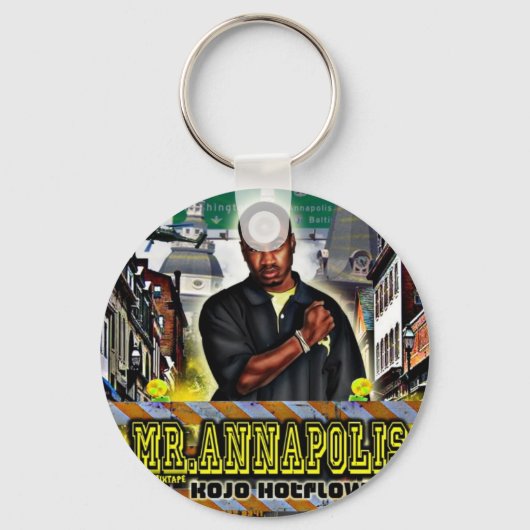 de heer Annapolis Sleutelhanger (Voorkant)