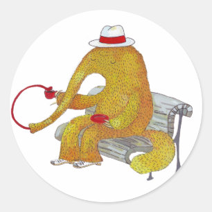 De heer Anteater sticker