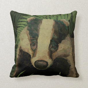De heer Badger Kussen